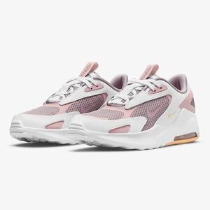 Nike Air Max Bolt Women's Big Kids Shoes Sneakers White Purple Pink 6Y or 7.5